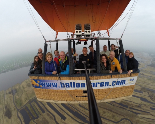 Ballonvaart uit Alphen aan den Rijn naar Kamerik
